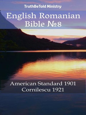 cover image of English Romanian Bible №8